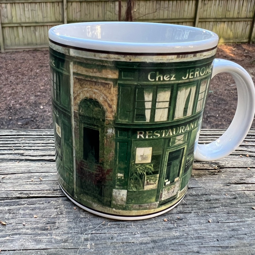 Sakura Coffee Chez Jerome Restaurant Chiu Tak Hak Cup Storefront Mug